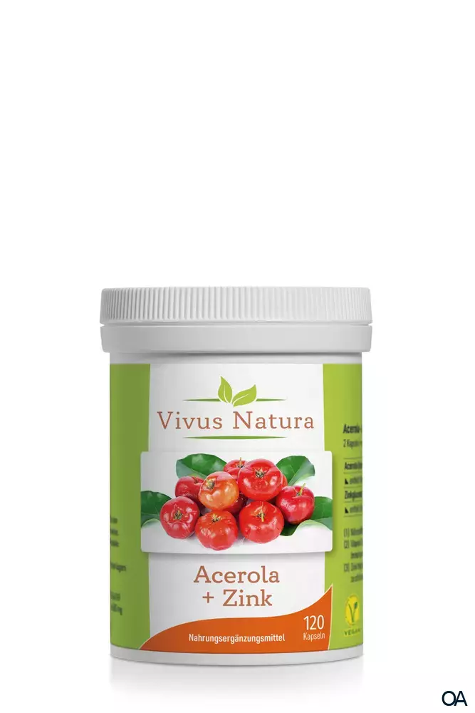 Vivus Natura Acerola plus Zink Kapseln