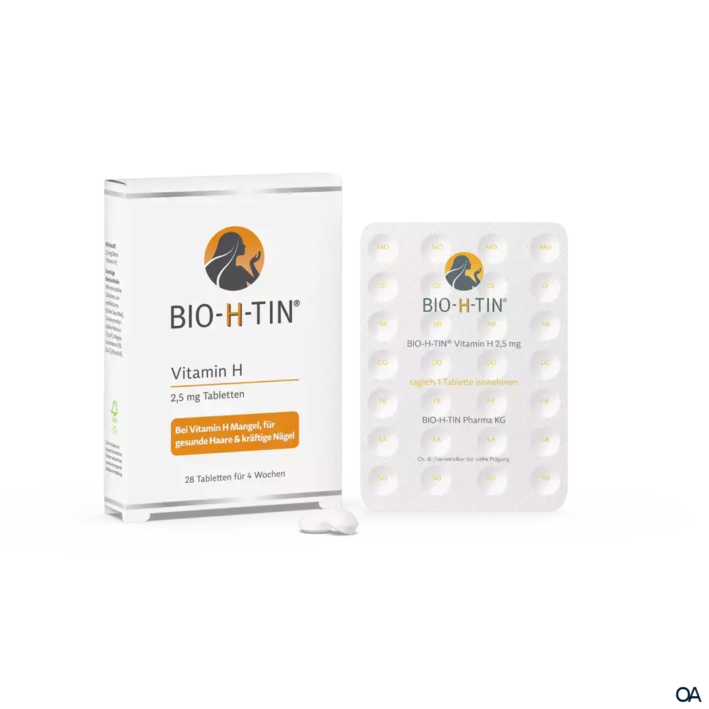 BIO-H-TIN® Vitamin H 2,5 mg Tabletten 