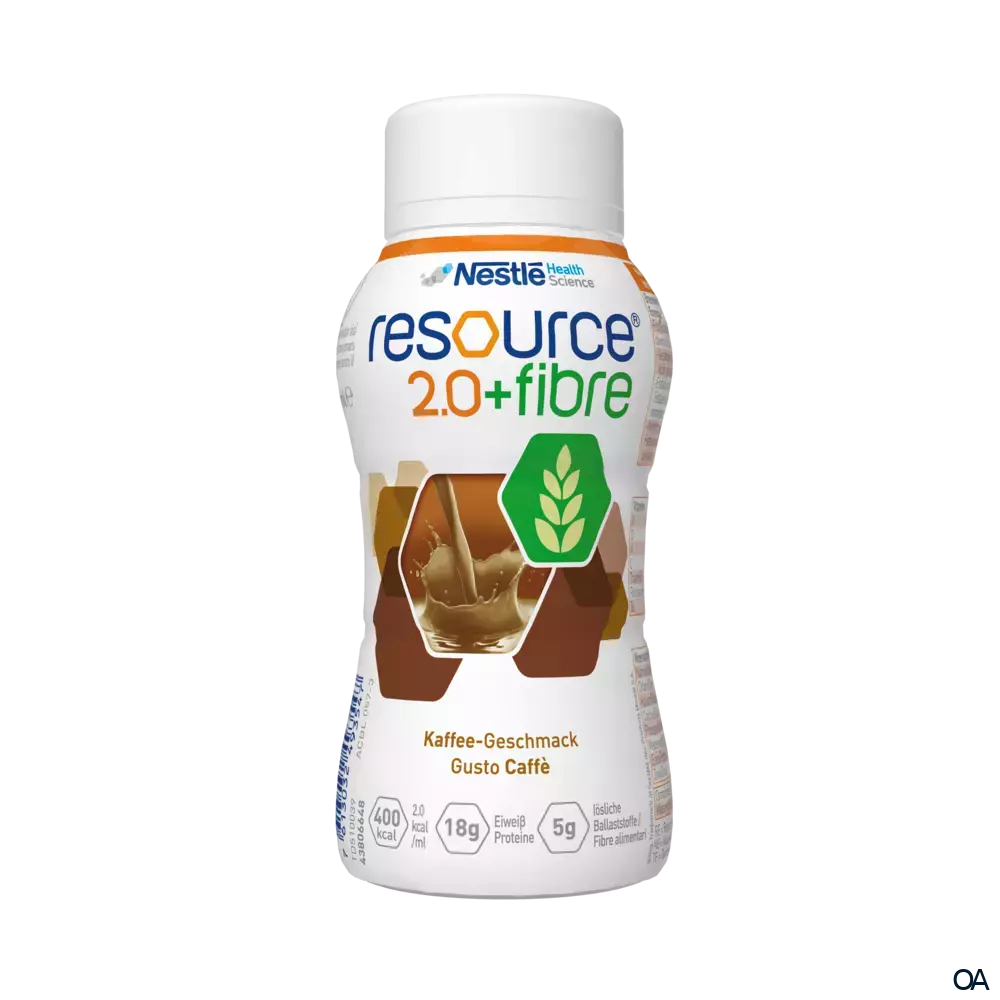 Resource® 2.0 + fibre Kaffee 4x200ml