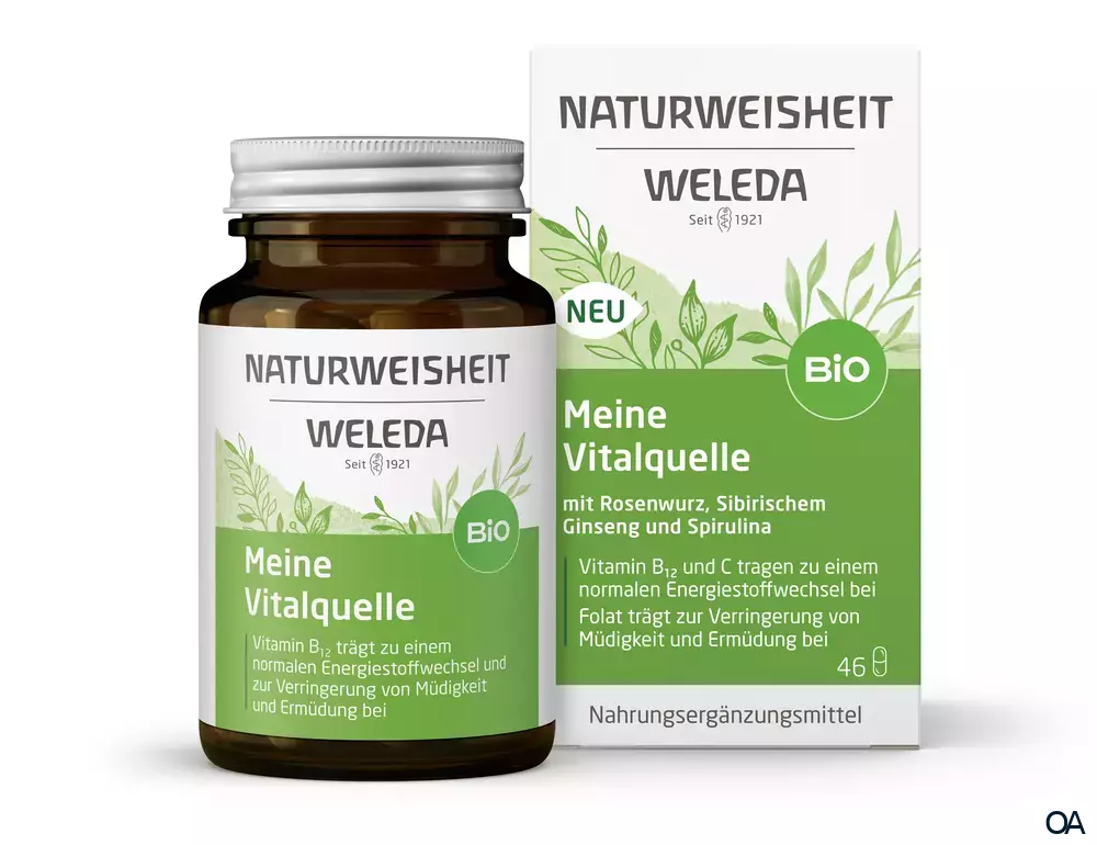 Weleda Naturweisheit Meine Vitalquelle Kapseln