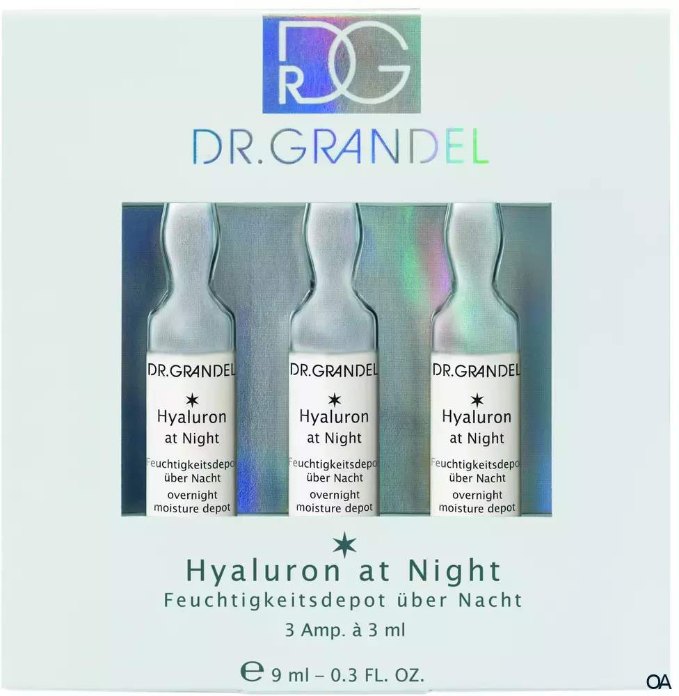 DR. GRANDEL Professional Hyaluron at Night Ampulle 3x3ml
