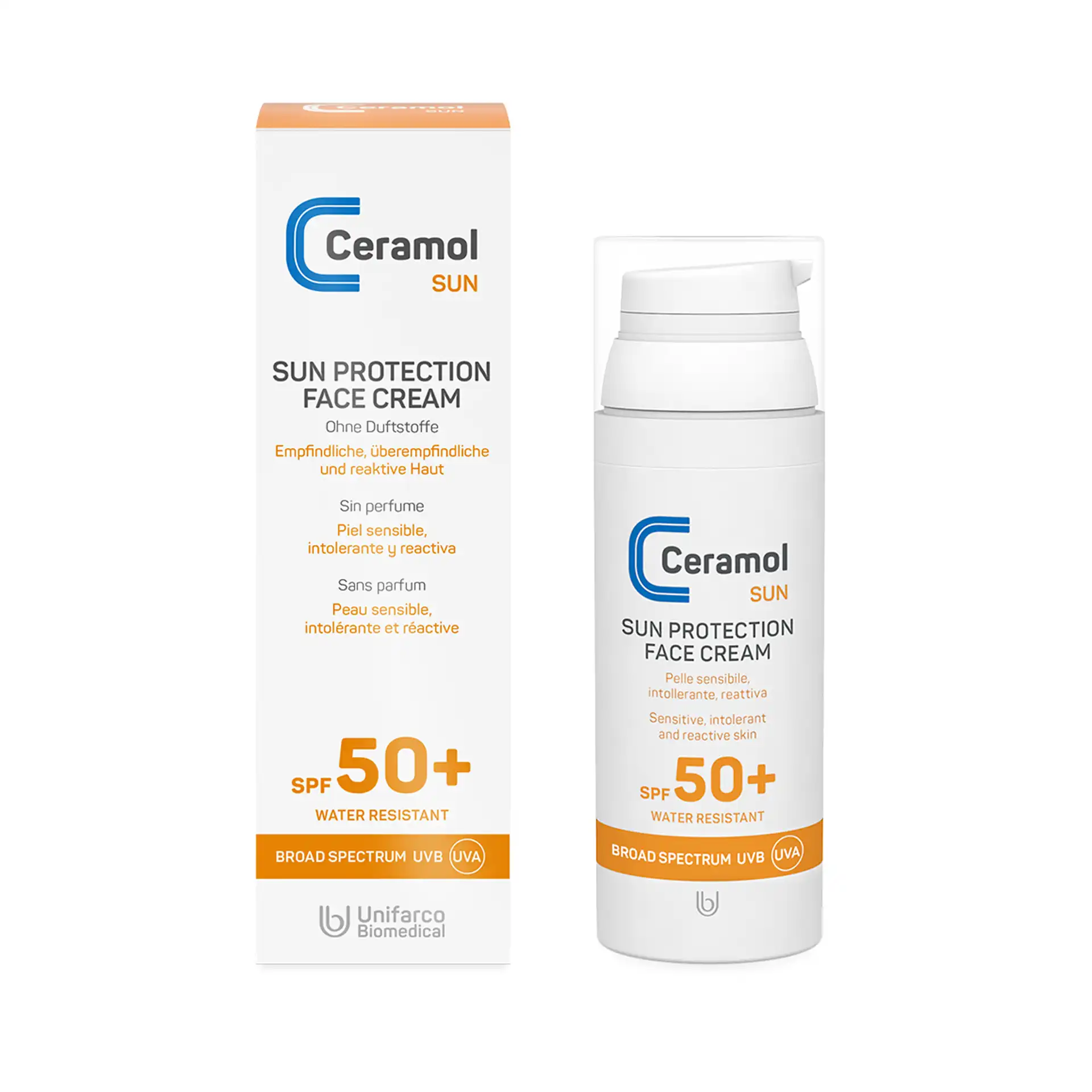 Ceramol Sun Protection Face Cream SPF 50+