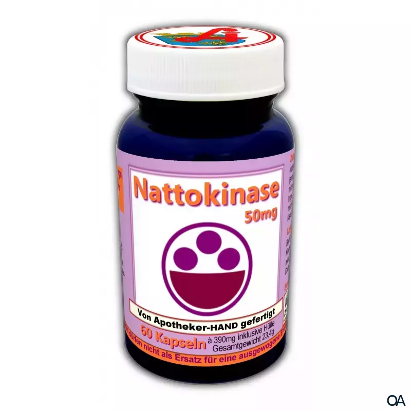 Nattokinase 50 mg Kapseln