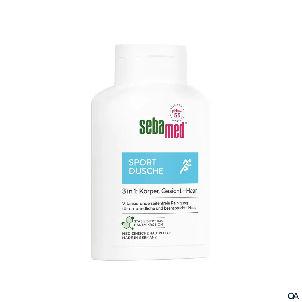 sebamed Sportdusche 3 in 1 für Körper, Gesicht + Haar