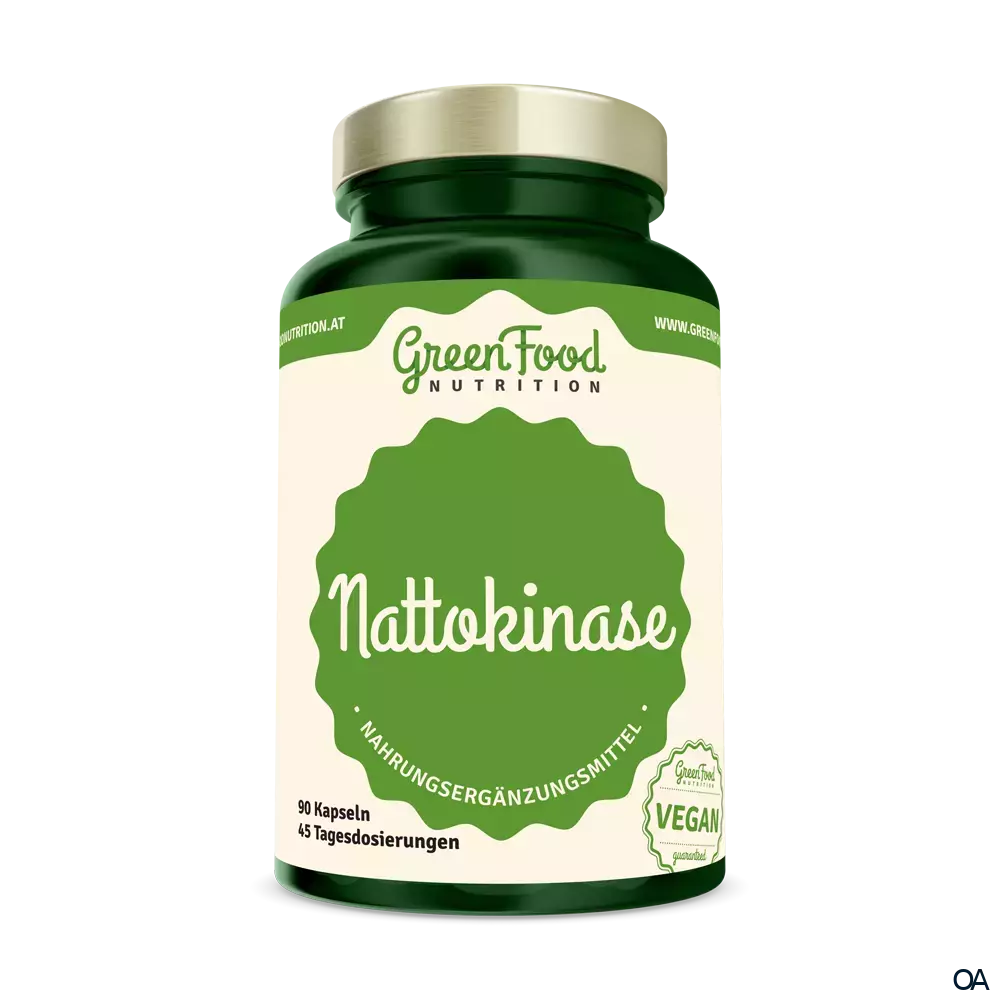 GreenFood Nutrition Nattokinase 20.000FU Kapseln