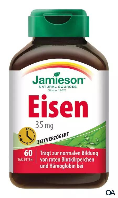 Jamieson Eisen 35 mg Zeitverzögert Tabletten