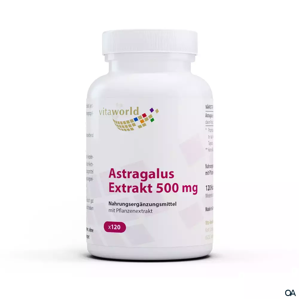 Vitaworld Astragalus Extrakt 500 mg Kapseln