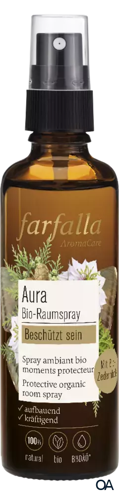 Farfalla Aura Bio-Raumspray, Beschützt sein