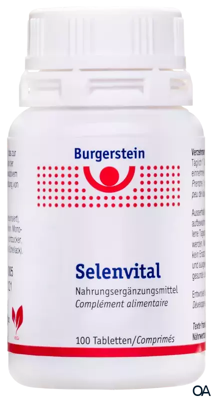 Burgerstein Selenvital Tabletten Burgerstein Selenvital Tabletten