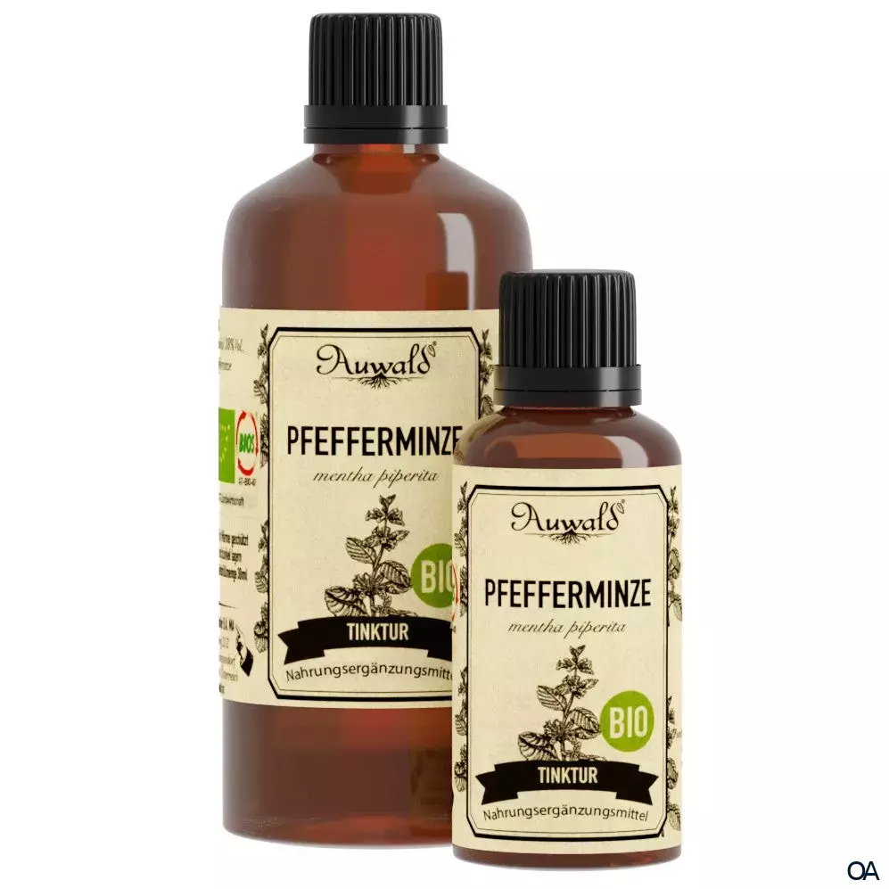 Auwald® Pfefferminze - BIO Tropfen (Auszug, Extrakt, Essenz) Auwald® Pfefferminze - BIO Tropfen (Auszug, Extrakt, Essenz)