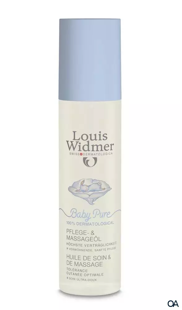 Louis Widmer BabyPure Pflege- und Massageöl ohne Parfüm