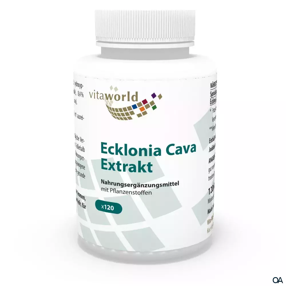 Vitaworld Ecklonia Cava Extrakt Kapseln