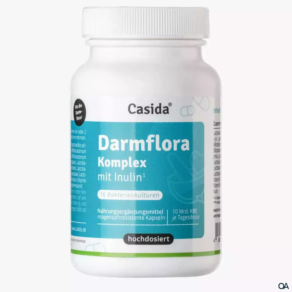 Casida Darmflora Komplex mit Inulin Kapseln