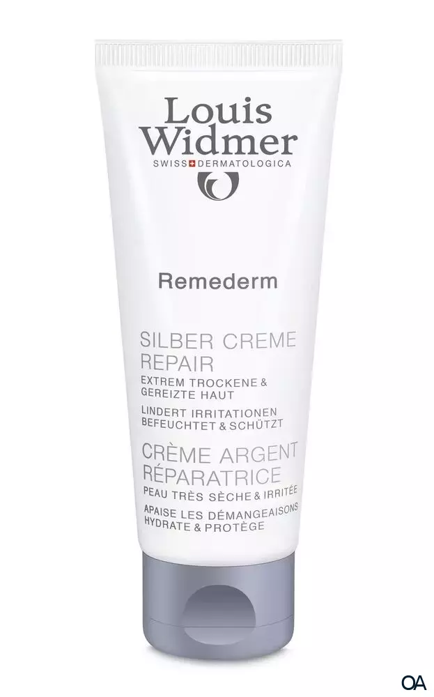 Louis Widmer Remederm Silber Creme Repair ohne Parfüm