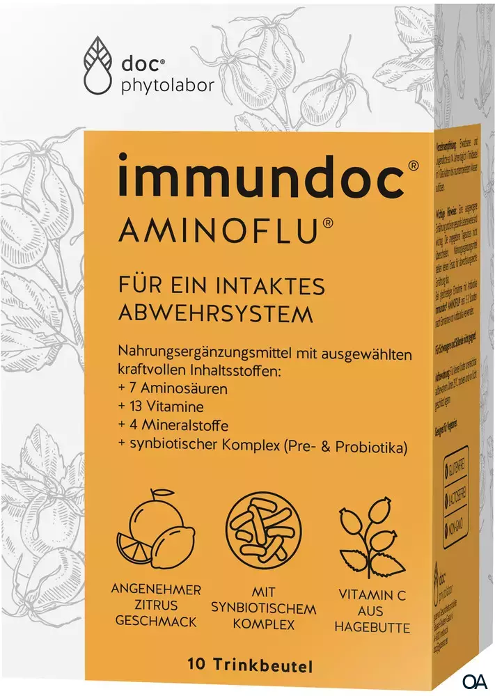 immundoc® AMINOFLU® Trinkbeutel