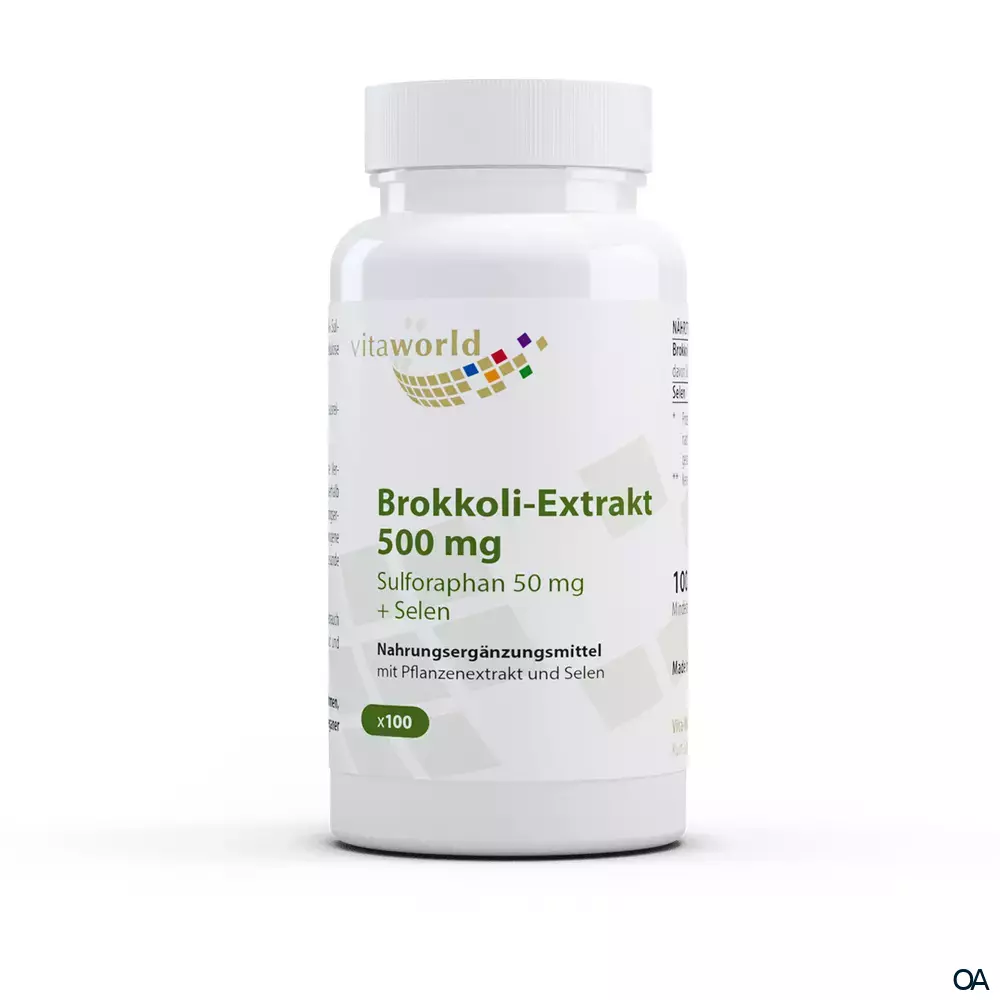 Vitaworld Brokkoli-Extrakt 500 mg Kapseln