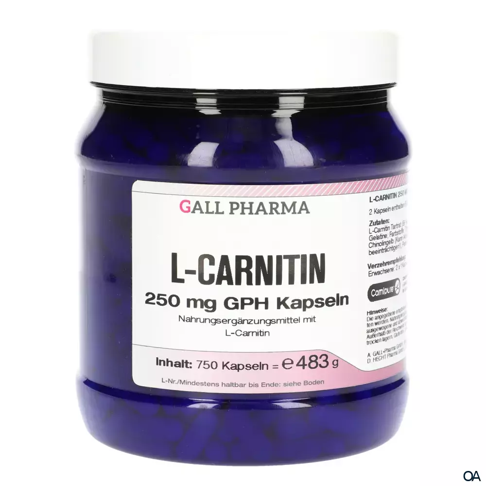 Gall Pharma L-Carnitin 250 mg Kapseln