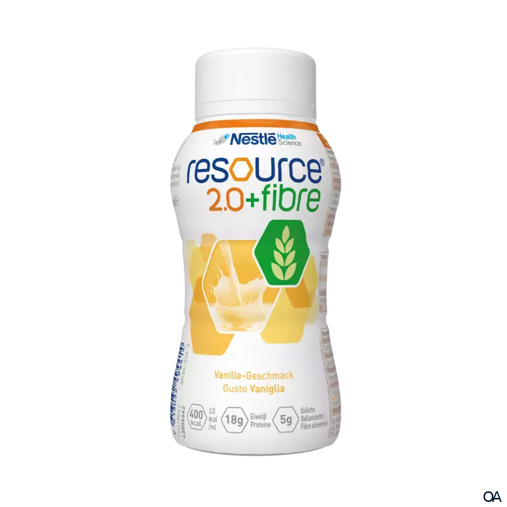 Resource® 2.0 + fibre Vanille 4x200ml