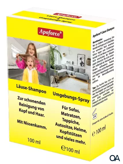 Apoforce® Läuse-Umgebungs-Spray und Läuse-Shampoo