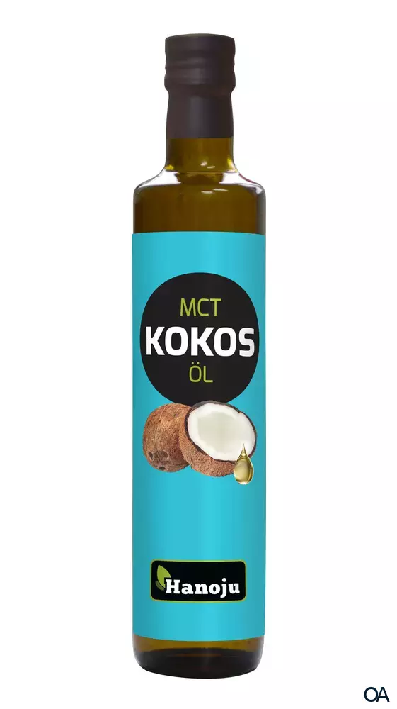 Hanoju Flüssiges MCT Kokosnußöl