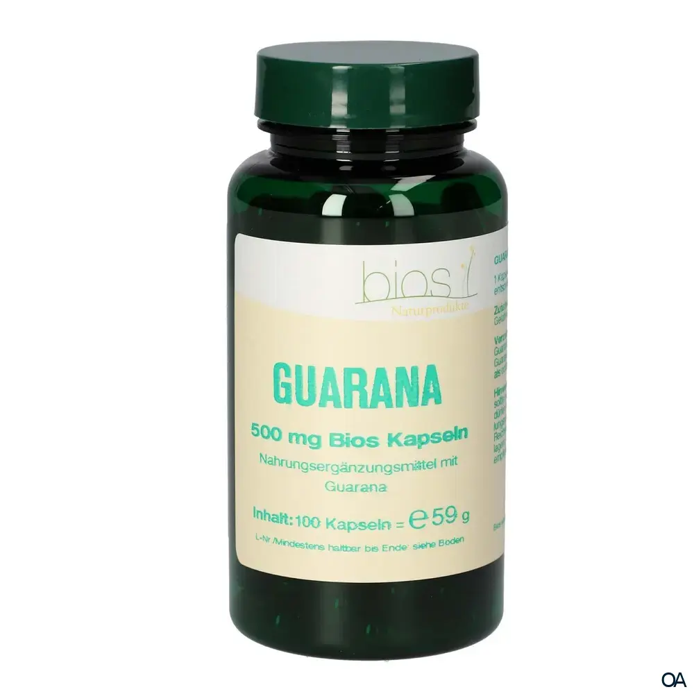 Bios Guarana 500 mg Kapseln