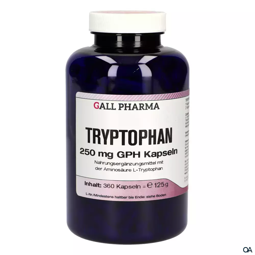 Gall Pharma Tryptophan 250 mg Kapseln