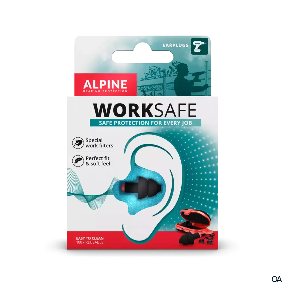 ALPINE Hearing Protection WorkSafe Ohrstöpsel