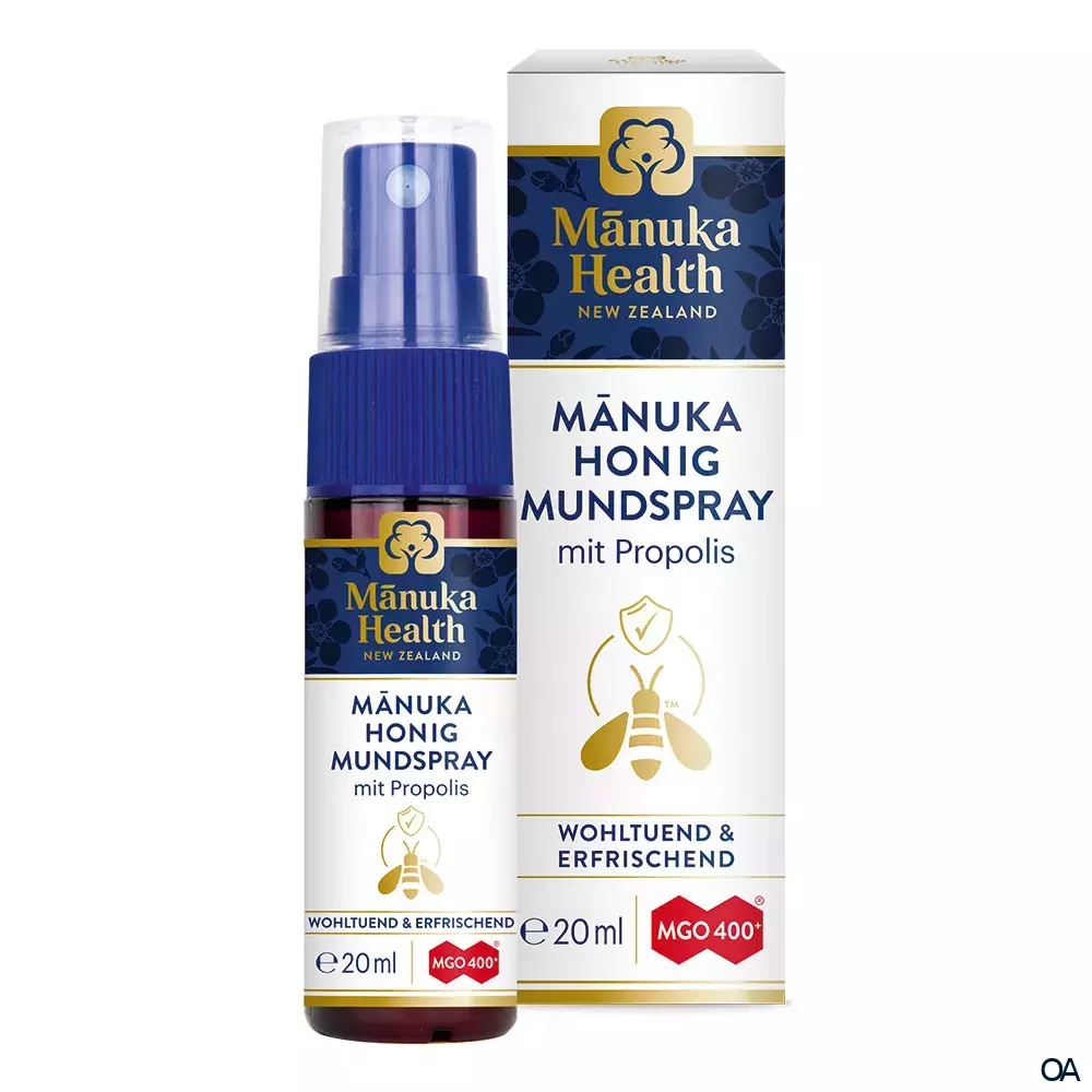 Mānuka Health Mundspray Honig & Propolis MGO 400+