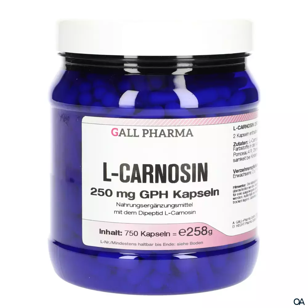 Gall Pharma L-Carnosin 250 mg Kapseln