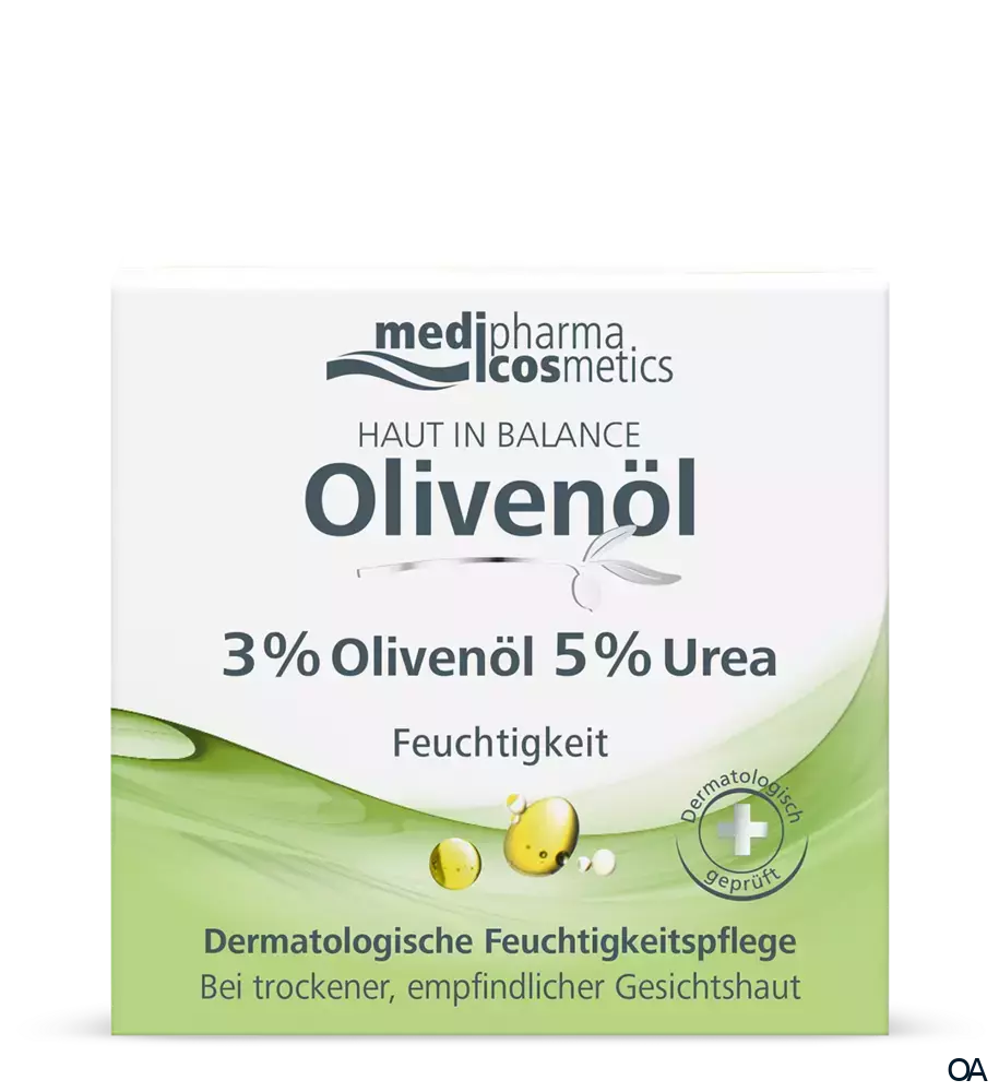 medipharma cosmetics Haut in Balance Olivenöl Dermatologische Feuchtigkeitspflege