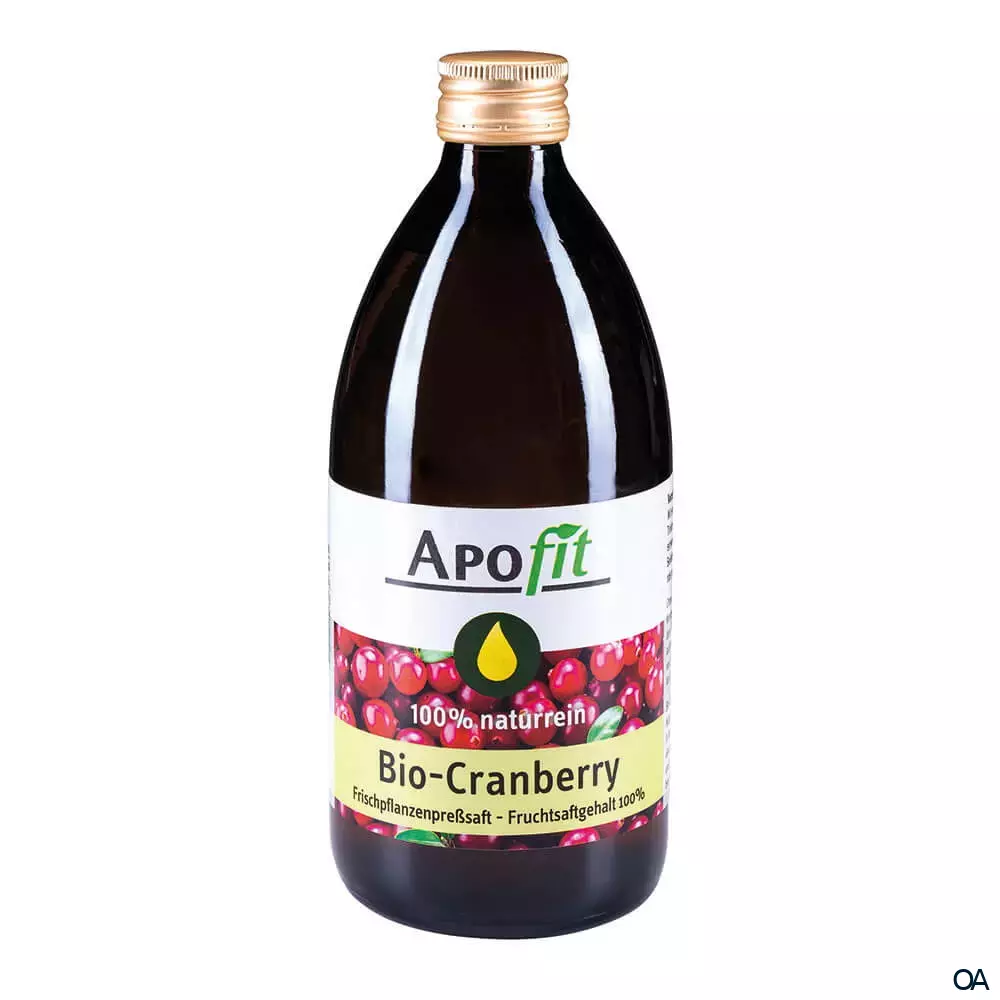 APOfit Bio Cranberry Frischpflanzenpresssaft 