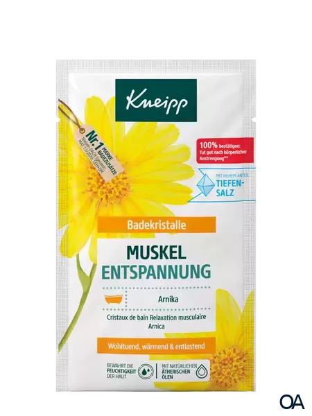 Kneipp Badekristalle Muskel Entspannung Arnika