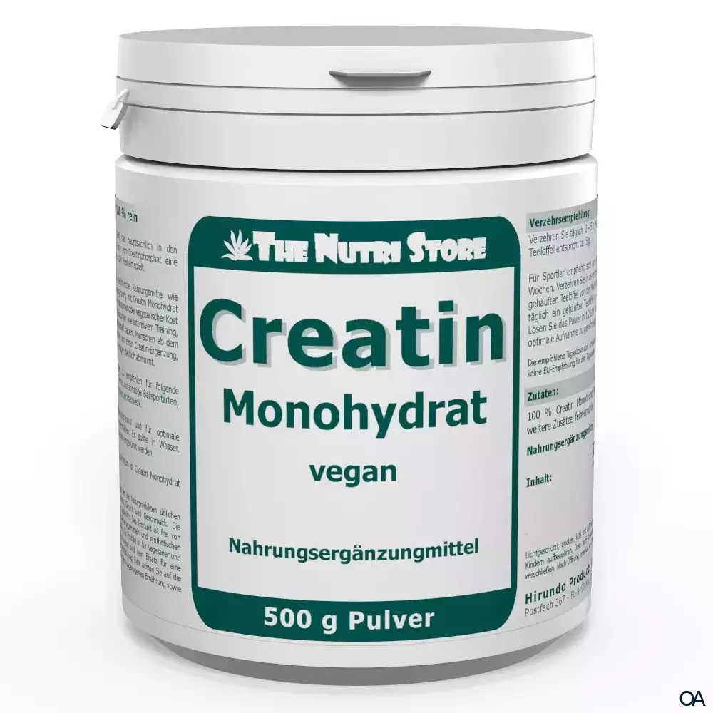 The Nutri Store Creatin Monohydrat Pulver