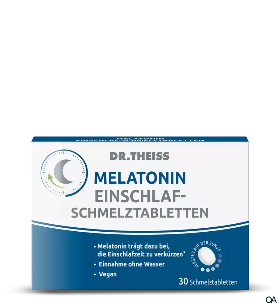 DR. THEISS Melatonin Einschlaf-Schmelztabletten