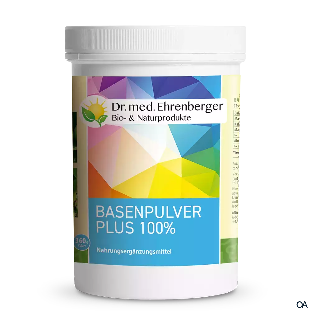 Dr. Ehrenberger Basenpulver Plus 100 %