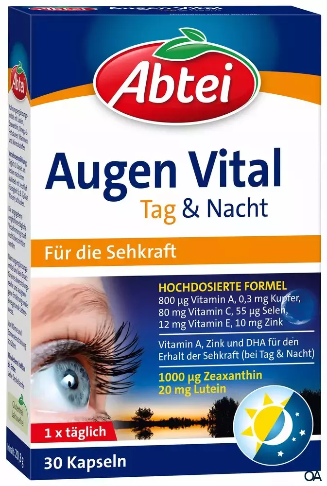 Abtei Augen Vital Tag & Nacht Kapseln