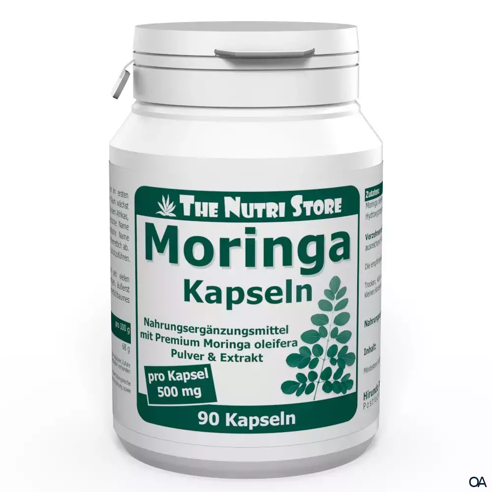 The Nutri Store Moringa 500 mg Kapseln