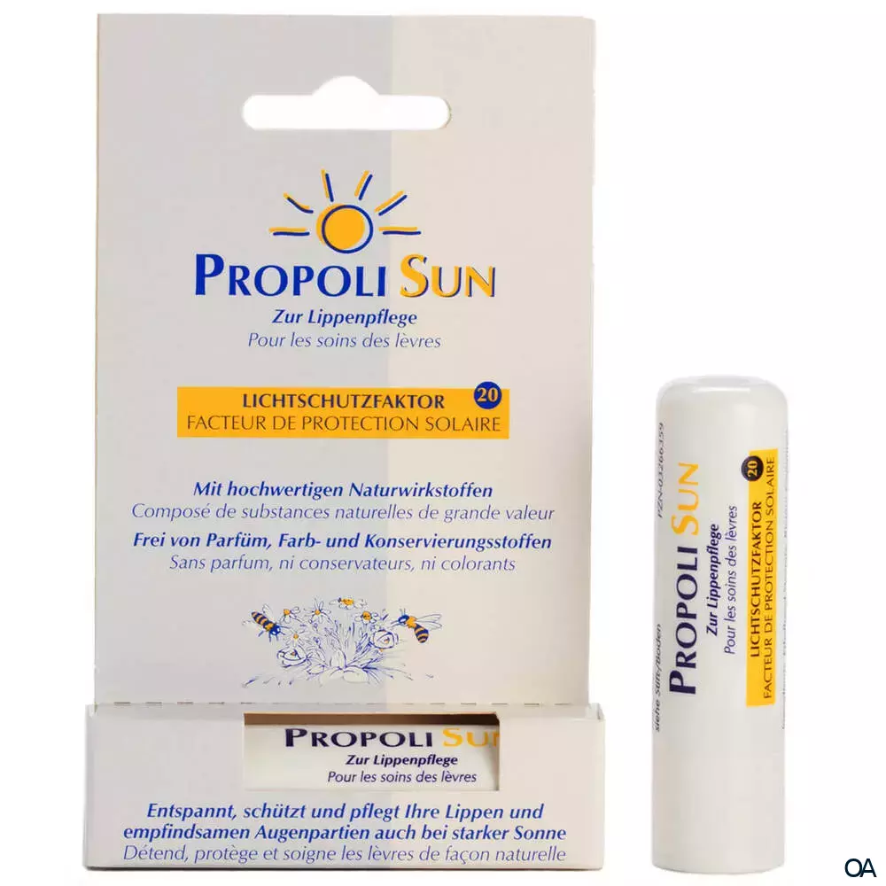 Propoli Sun Lippenbalsam Stift LSF 20