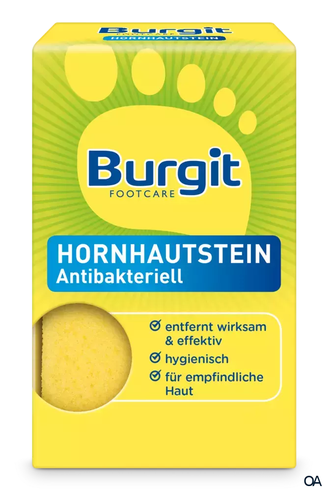 Burgit Footcare Antibakterieller Hornhautstein