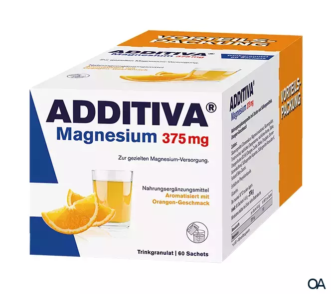 ADDITIVA® Magnesium 375 mg Trinkgranulat Sachets ADDITIVA® Magnesium 375 mg Trinkgranulat Sachets