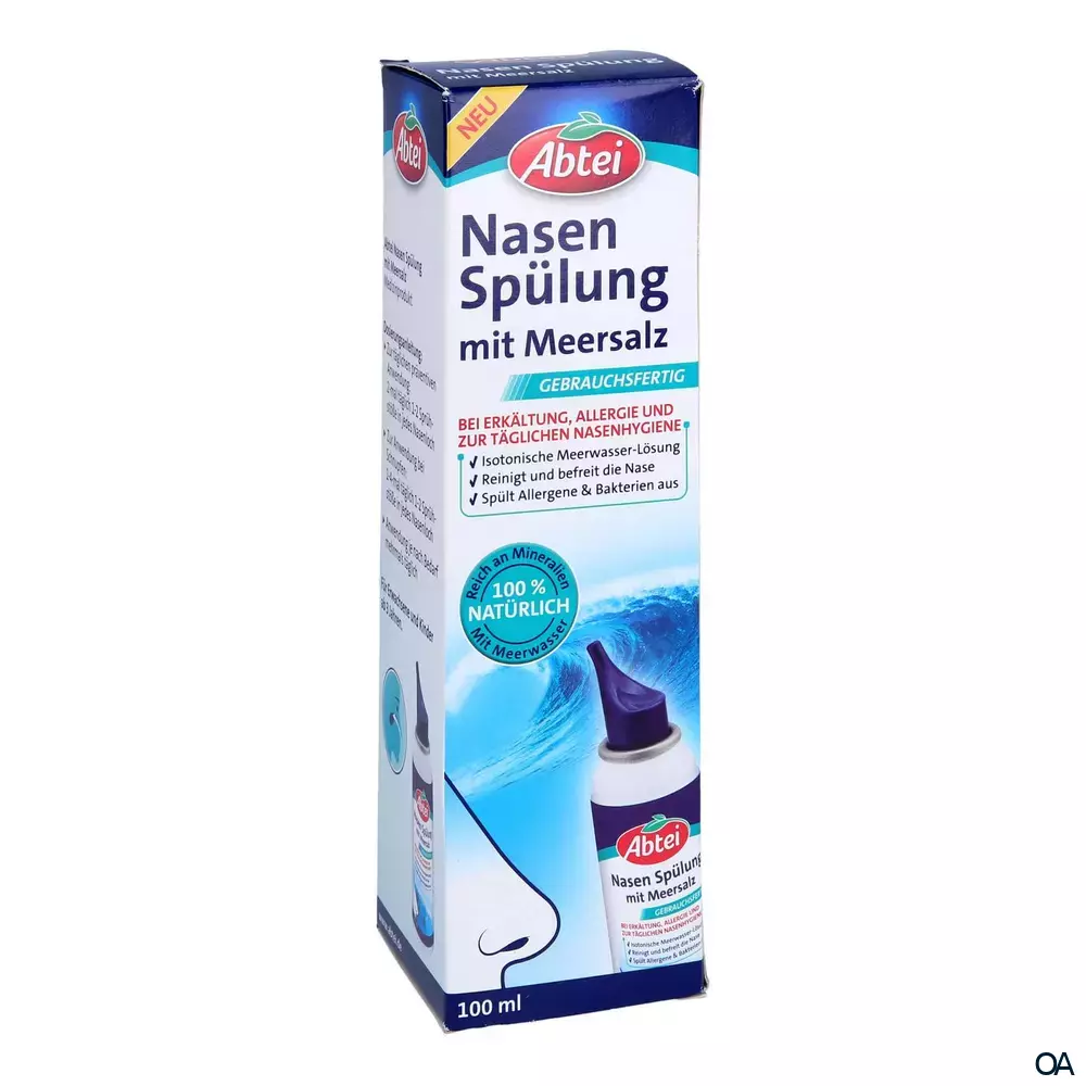 Abtei Nasen Spülung mit Meersalz Abtei Nasen Spülung mit Meersalz