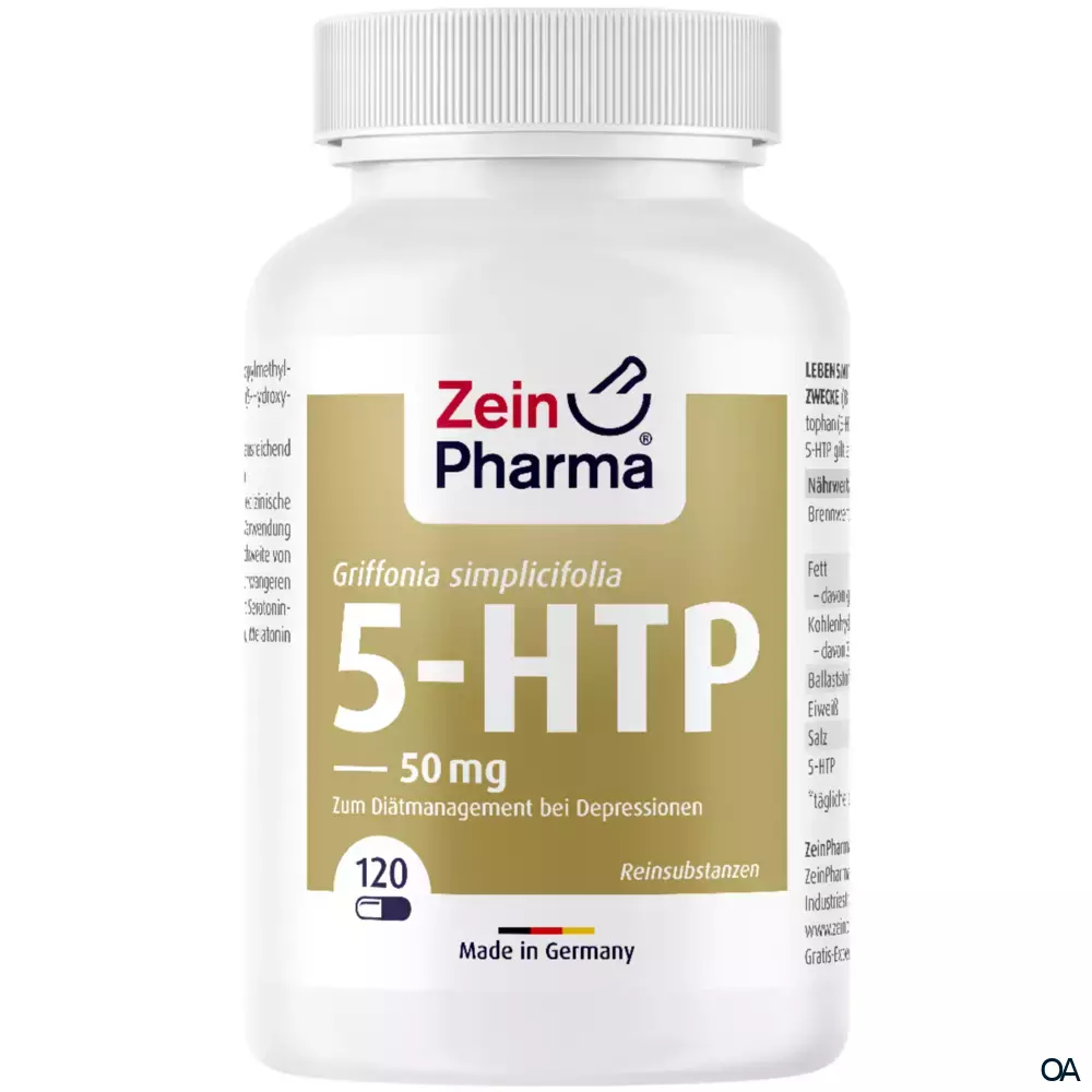 ZeinPharma Griffonia simplicifolia 5-HTP 50 mg Kapseln