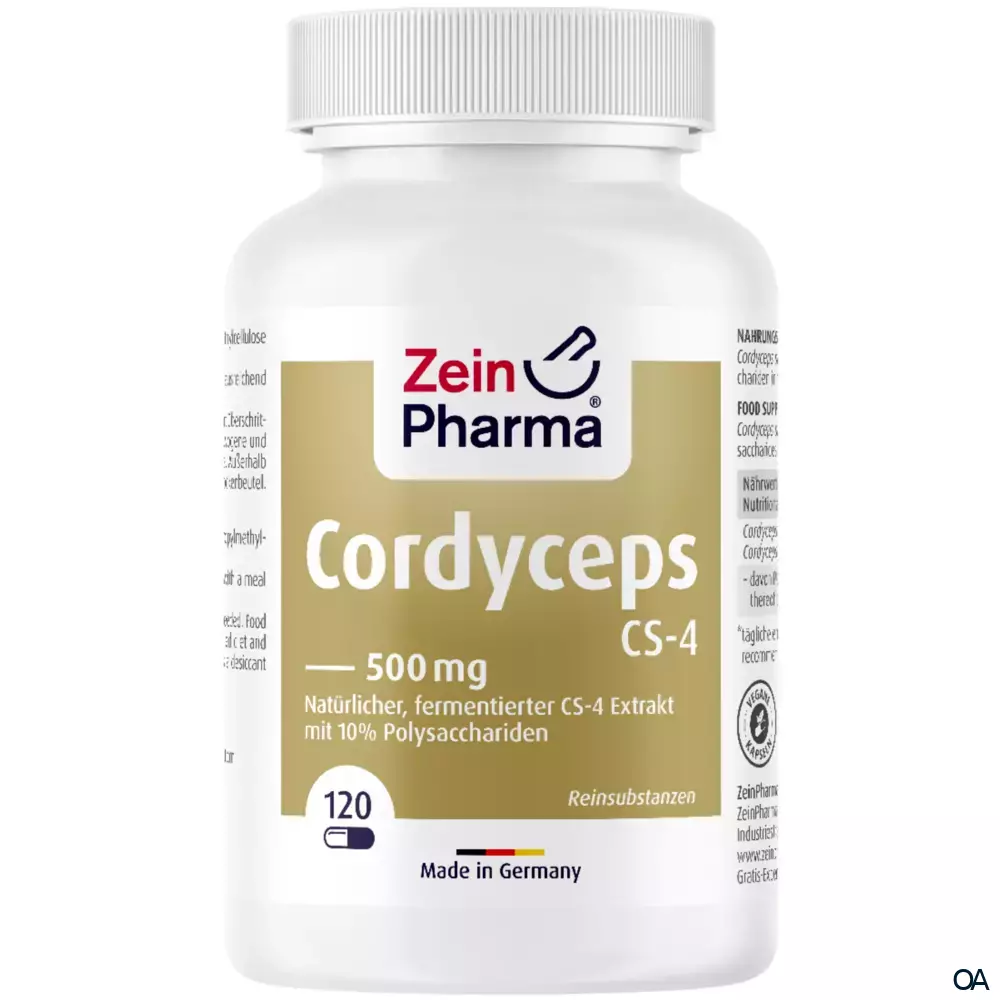 Zeinpharma Cordyceps CS-4 500 mg Kapseln