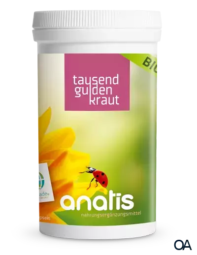 anatis Tausendguldenkraut BIO Kapseln