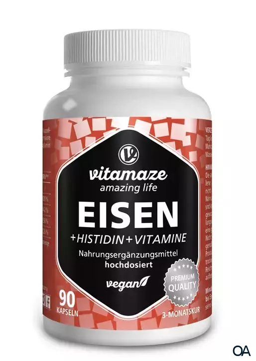 Vitamaze Eisen + Histidin + Vitamine Kapseln