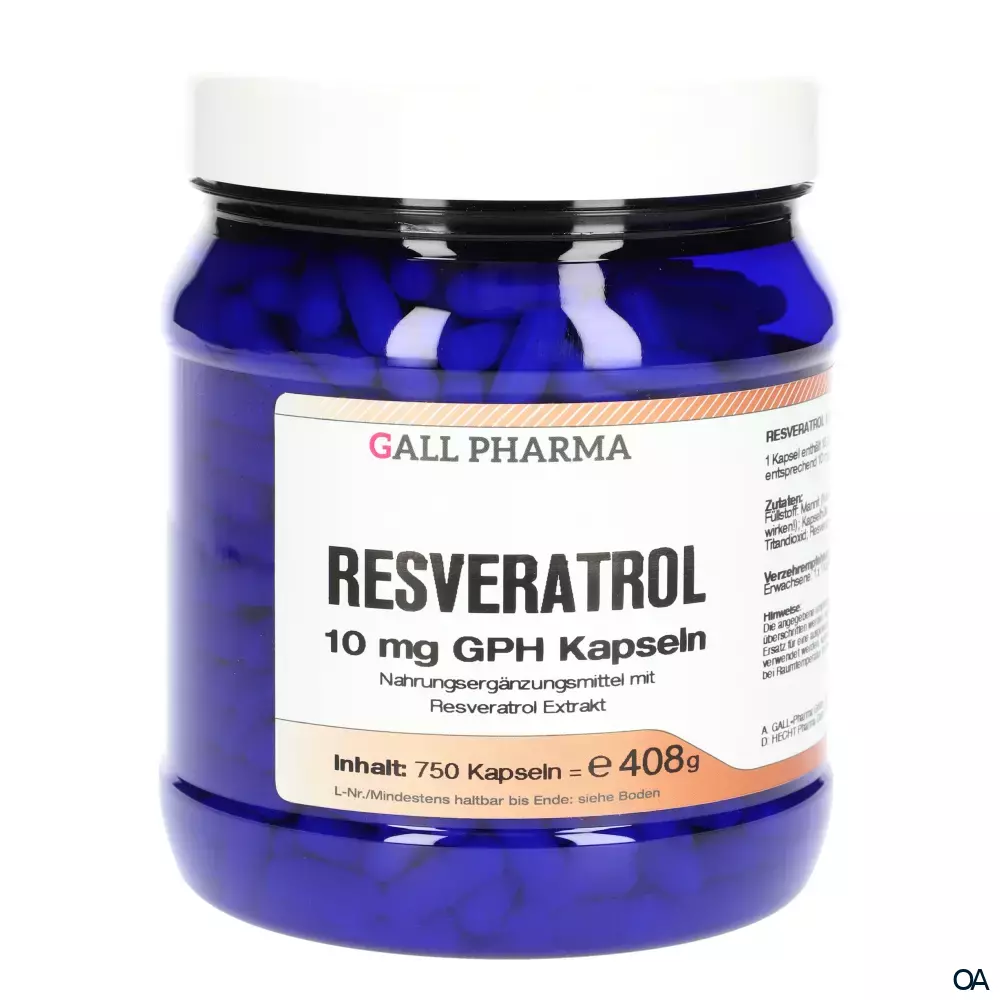 Gall Pharma Resveratrol 10 mg Kapseln