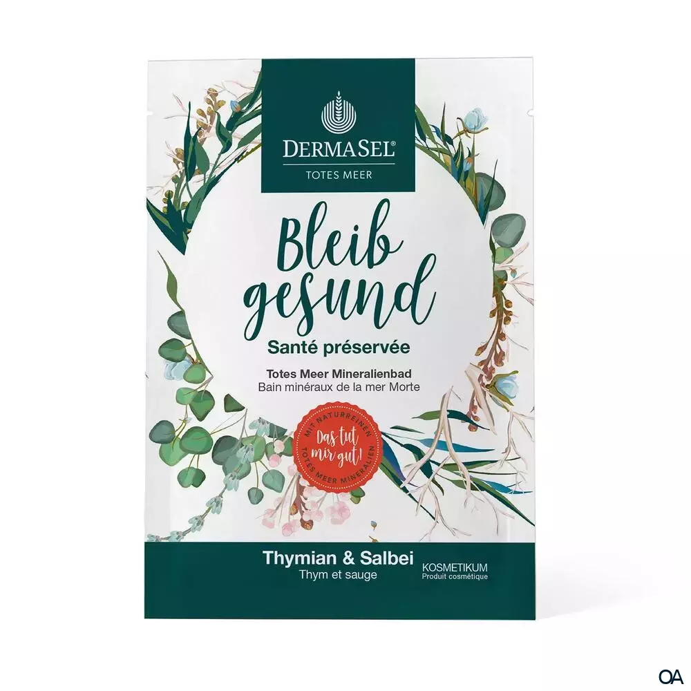 DermaSel® Totes Meer Mineralienbad Bleib gesund Badesalz