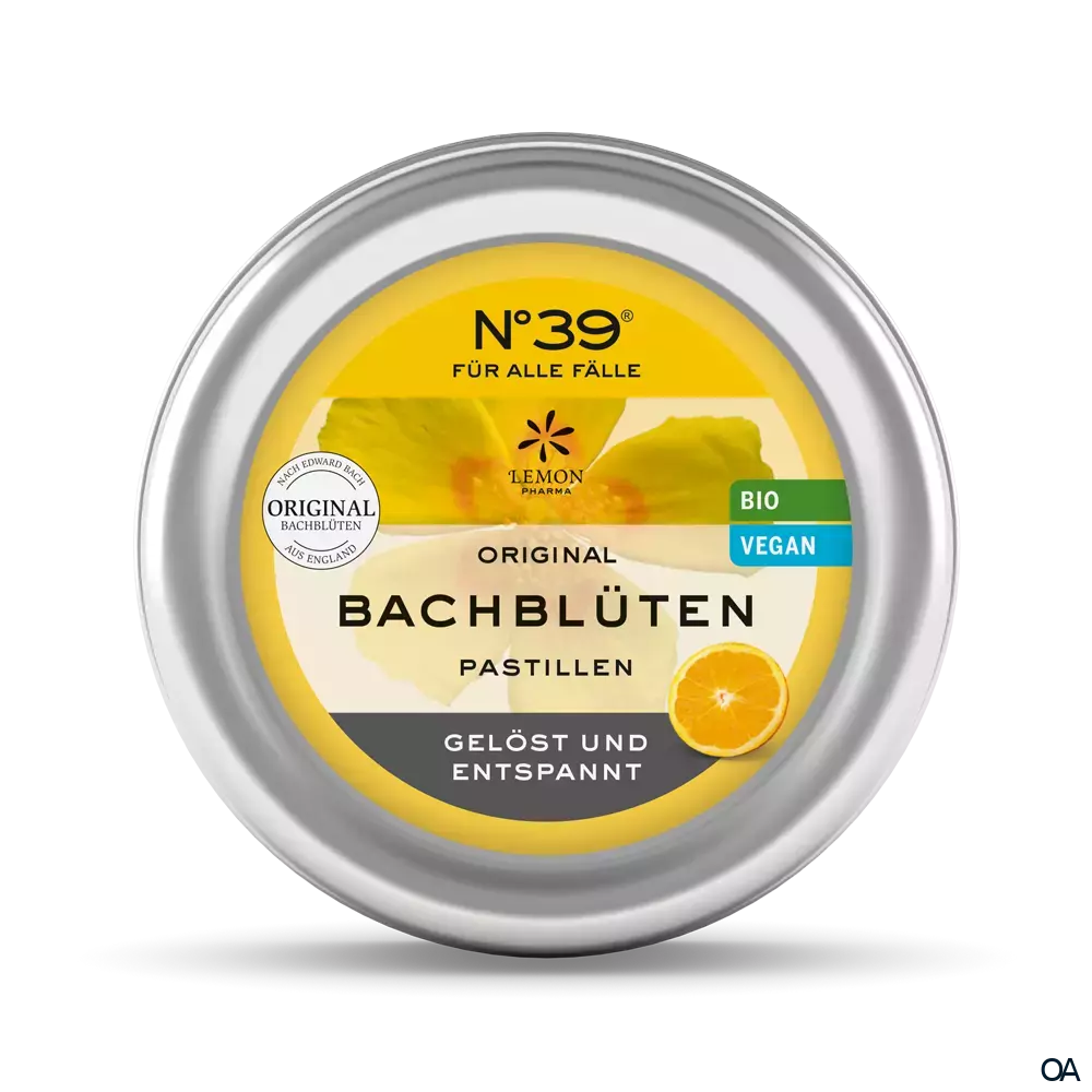 Lemon Pharma N°39 Bachblüten Bio-Pastillen Orange