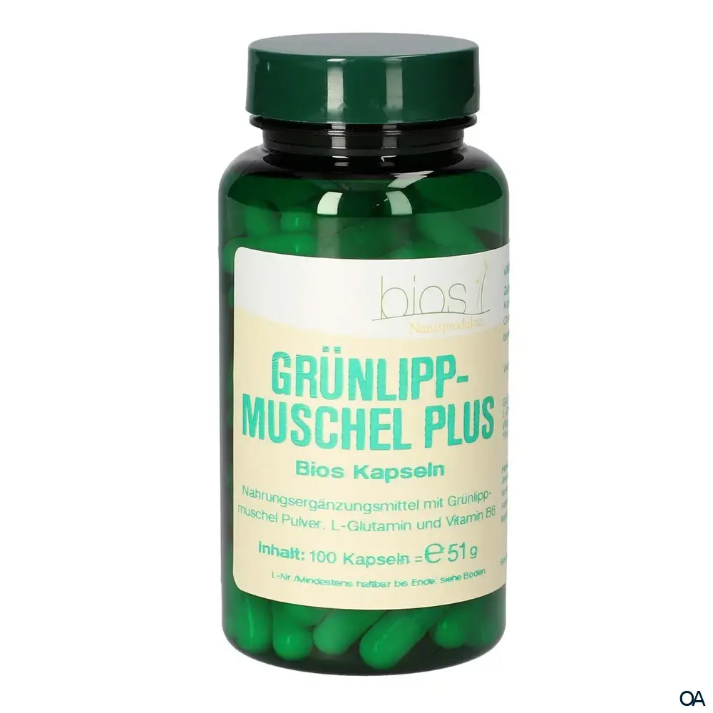 Bios Grünlippmuschel Plus Kapseln