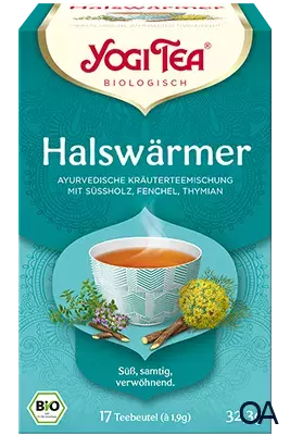 Yogi Tea Halswärmer - Ayurvedische Kräuterteemischung